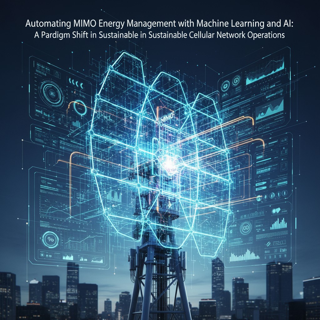 Automating MIMO Energy Management with Machine Learning and AI: A Paradigm Shift in Sustainable Cellular Network Operations